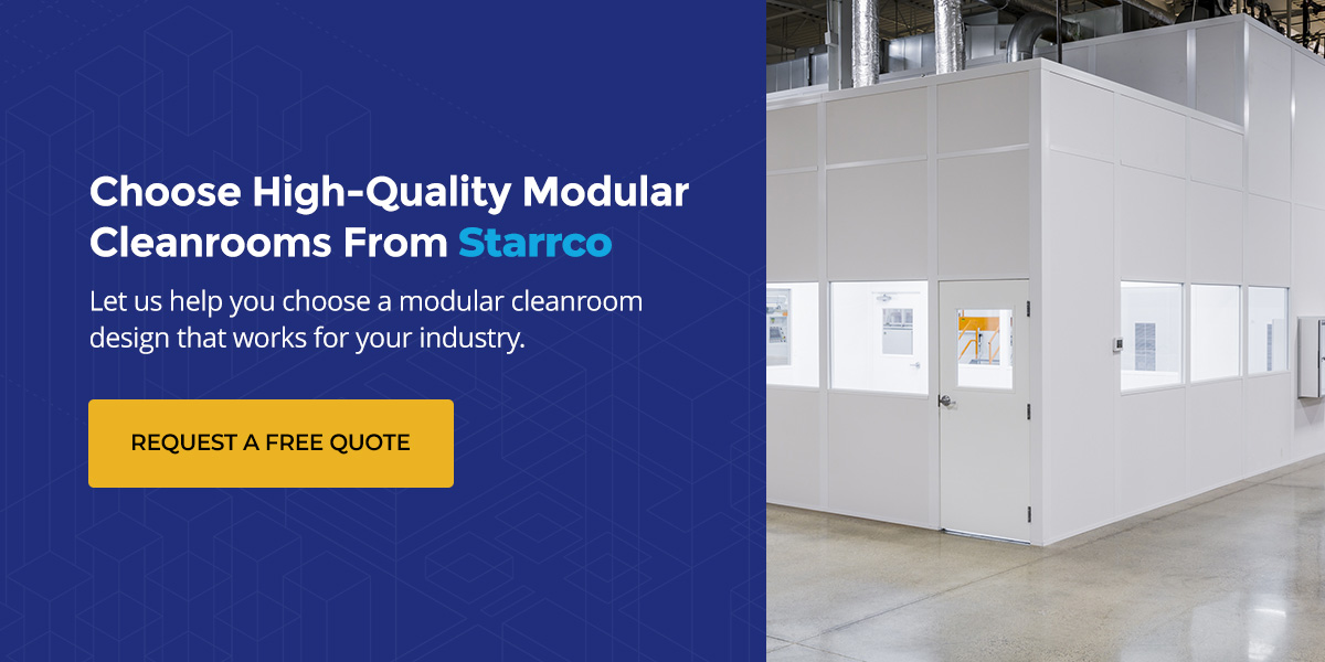 Choose High-Quality Modular Cleanrooms From Starrco