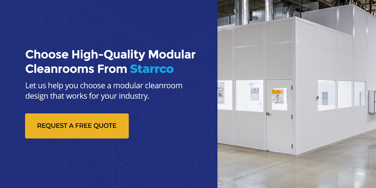 Choose High-Quality Modular Cleanrooms From Starrco
