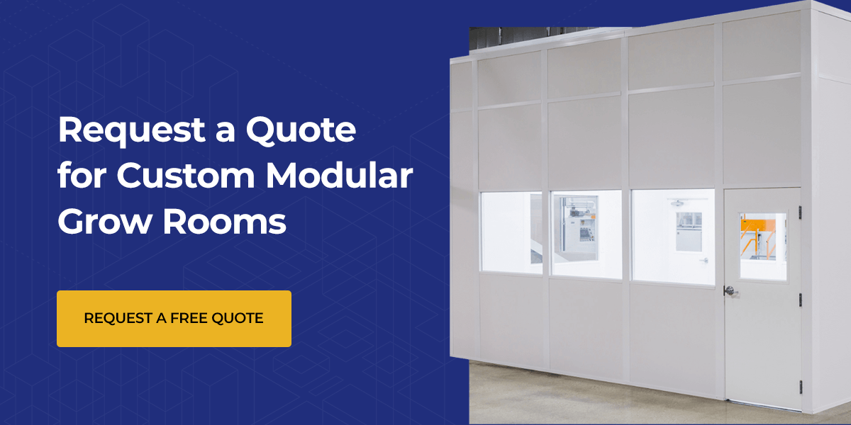 Request a free modular grow room quote