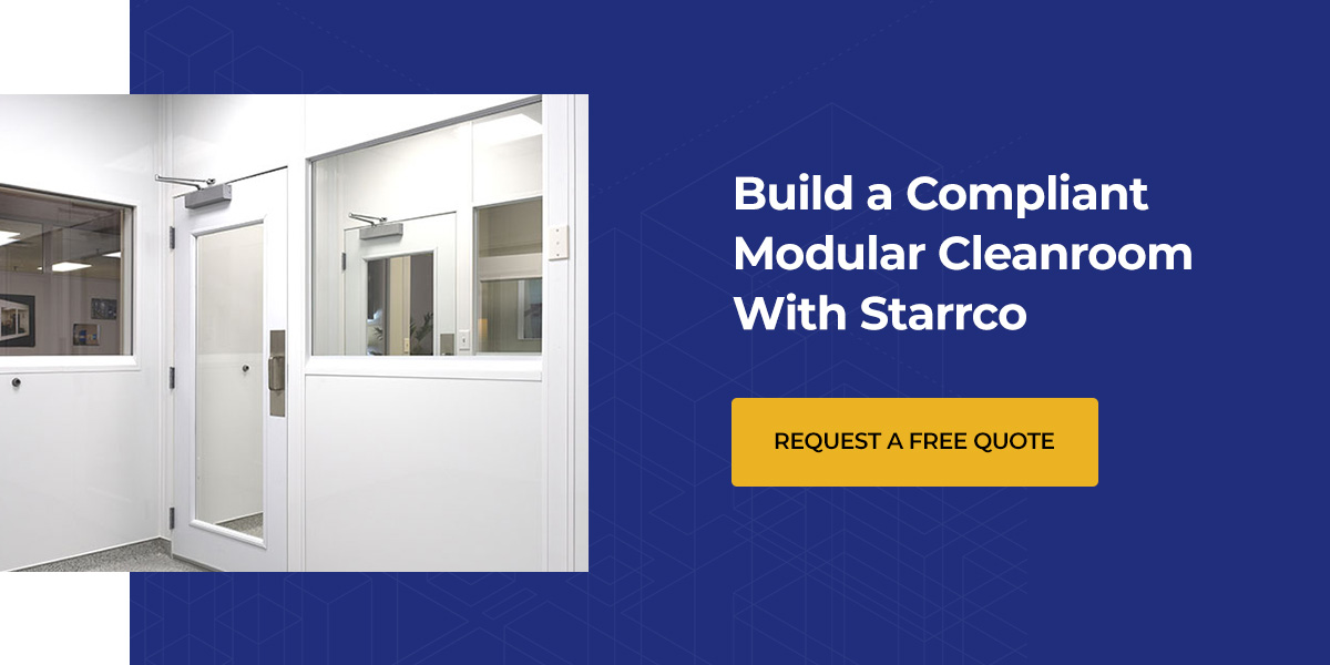 Build a compliant modular cleanroom with Starrco